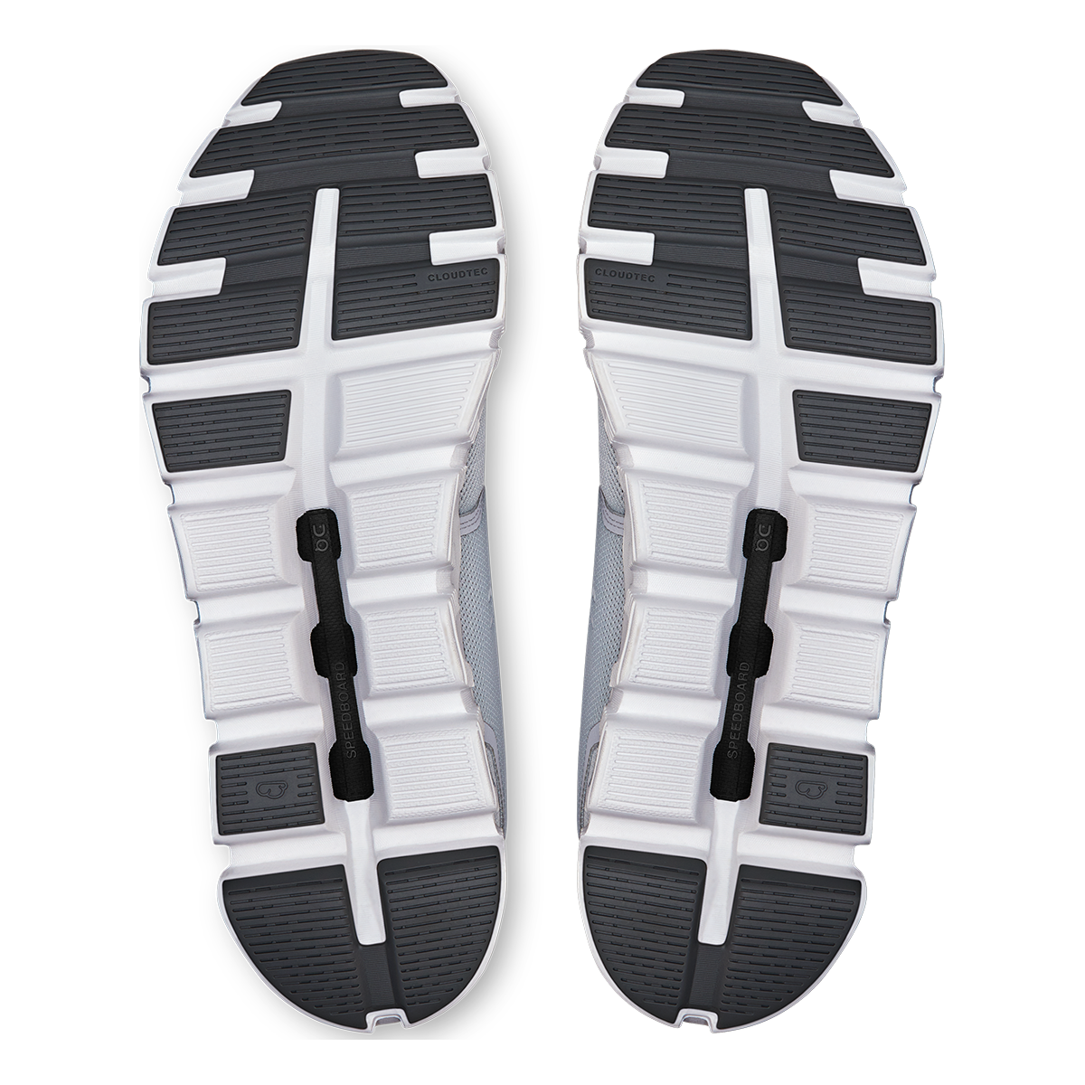 Tenis On Cloud 6 Mujer - Gris glaciar / Blanco - vista 4