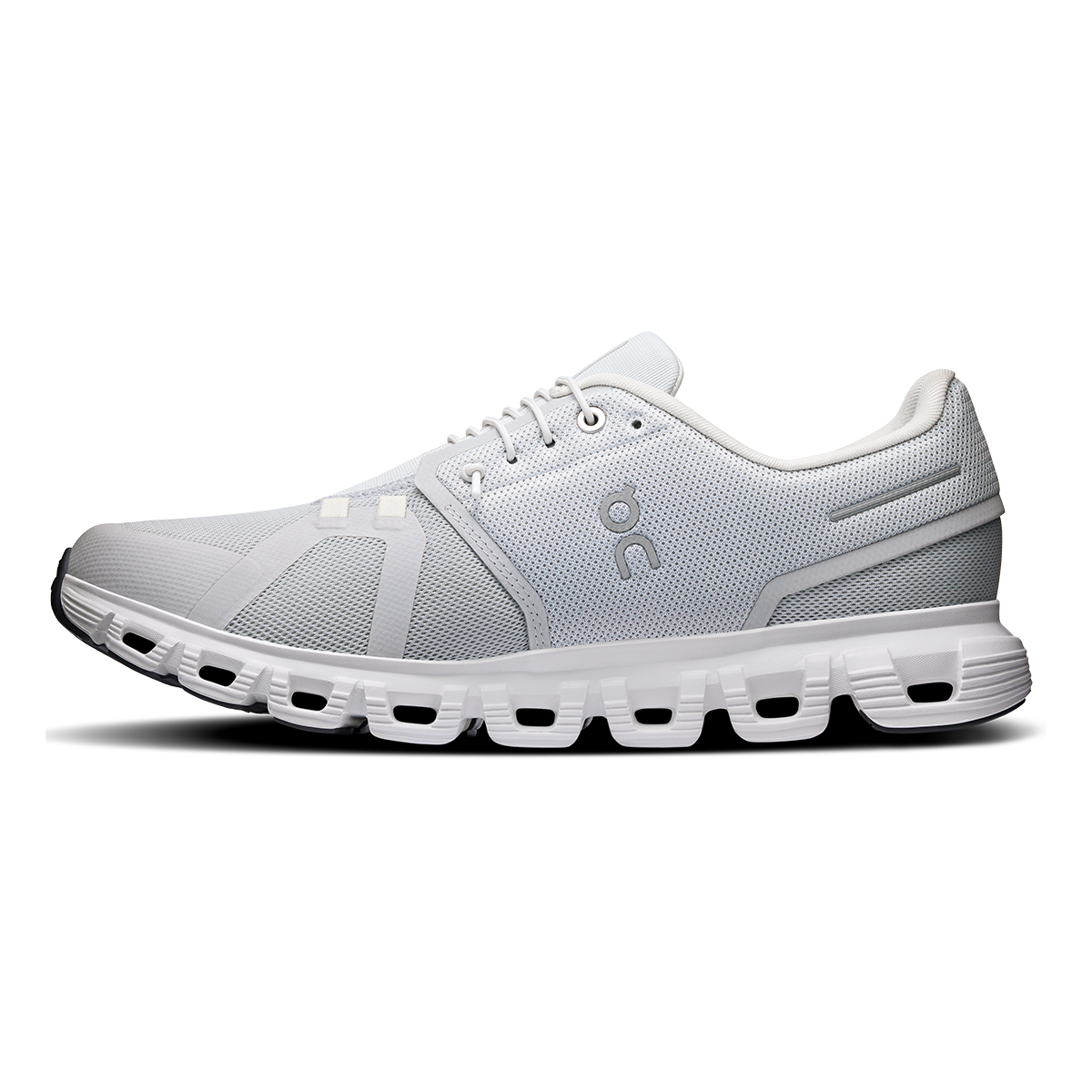 Tenis On Cloud 6 Mujer - Gris glaciar / Blanco - vista 2
