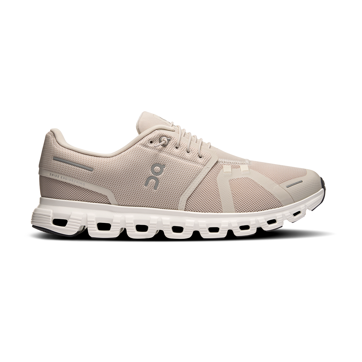 Tenis On Cloud 6 Hombre - Perla / Blanco - vista 1