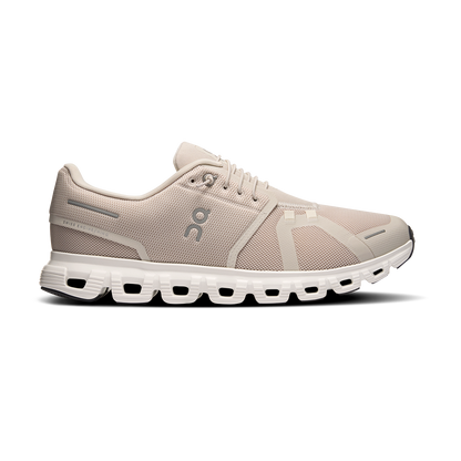 Tenis On Cloud 6 Hombre - Perla / Blanco - vista 1