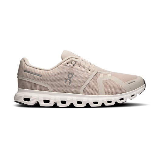 Tenis On Cloud 6 Hombre - Perla / Blanco - vista 1