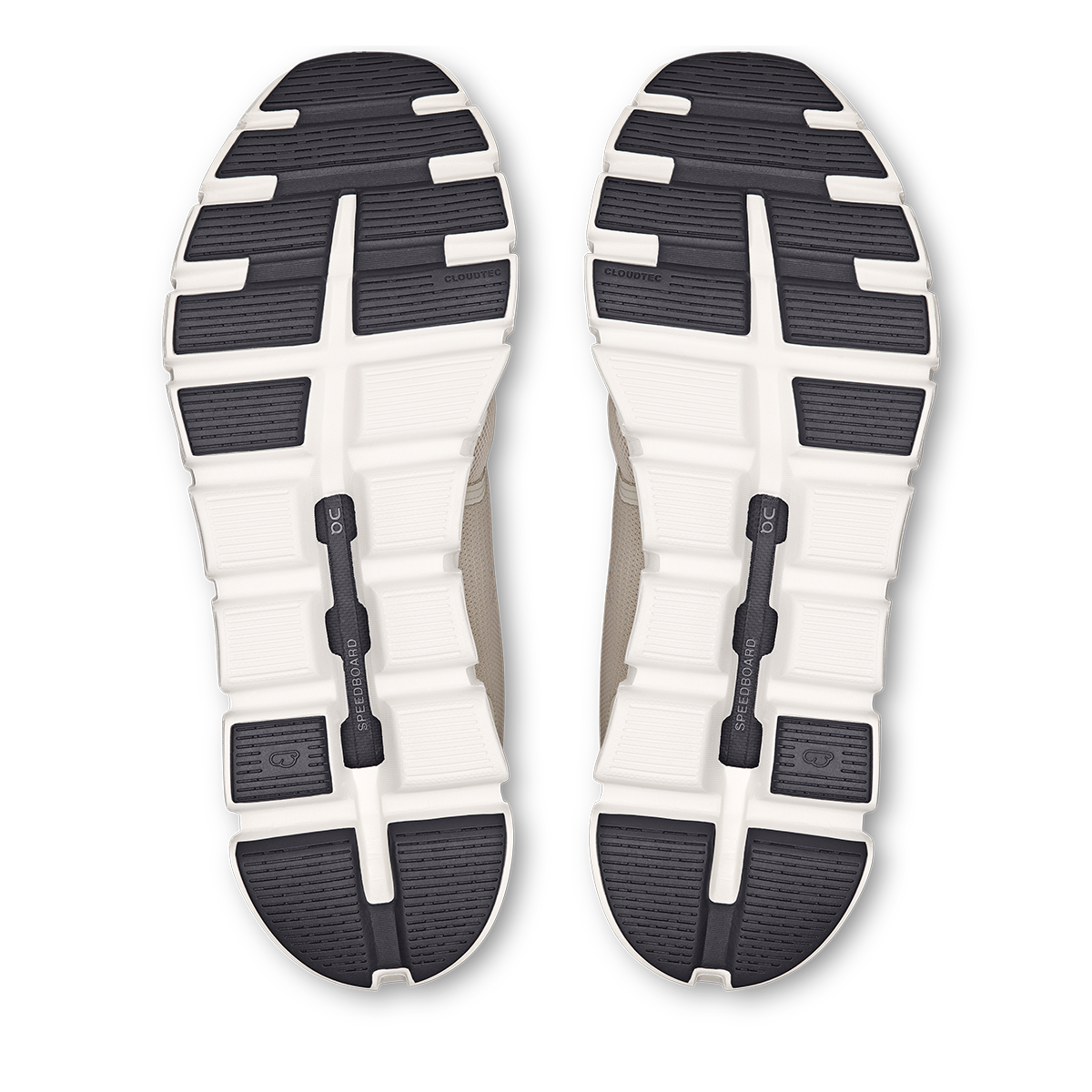 Tenis On Cloud 6 Hombre - Perla / Blanco - vista 4