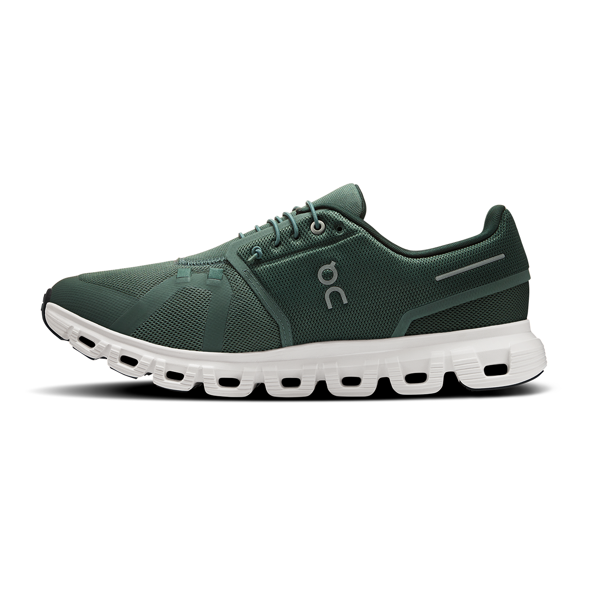 Tenis On Cloud 6 Hombre - Verde oliva / Verde oscuro - vista 2
