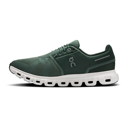 Tenis On Cloud 6 Hombre - Verde oliva / Verde oscuro - vista 2