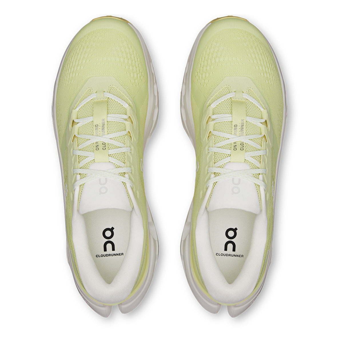 Tenis On Cloudrunner 3 Hombre - Lino / Marfil - vista 3
