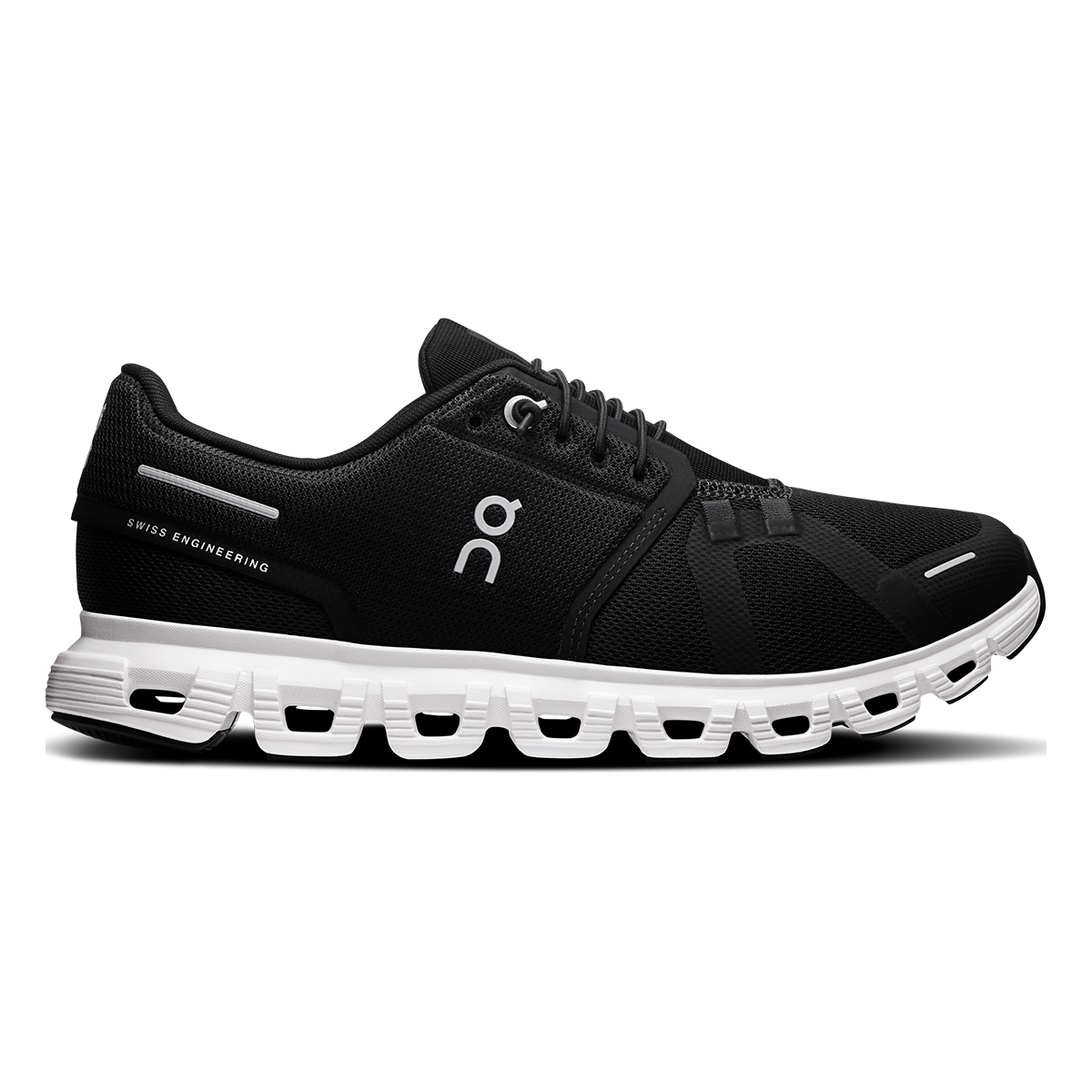 Tenis On Cloud 6 Hombre - Negro / Blanco - vista 1