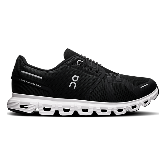 Tenis On Cloud 6 Mujer - Negro / Blanco - vista 1