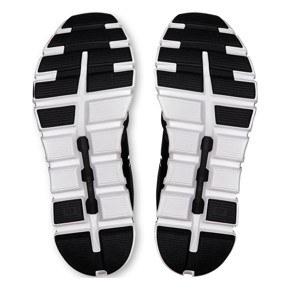 Tenis On Cloud 6 Mujer - Negro / Blanco - vista 4