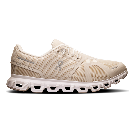 Tenis On Cloud 6 Mujer - Perla / Blanco - vista 1