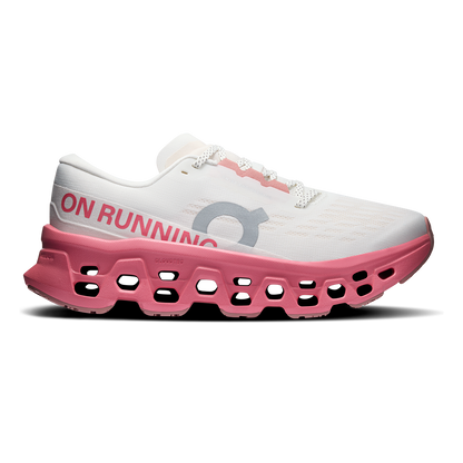 Tenis On Cloudmonster 3 Mujer - Marfil / Rosa camelia - vista 1