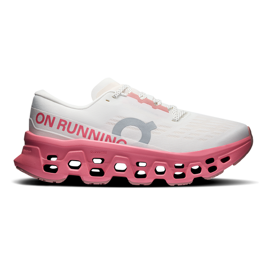 Tenis On Cloudmonster 3 Mujer - Marfil / Rosa camelia - vista 1