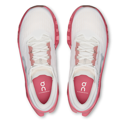 Tenis On Cloudmonster 3 Mujer - Marfil / Rosa camelia - vista 3