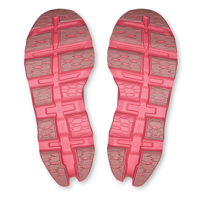Tenis On Cloudmonster 3 Mujer - Marfil / Rosa camelia - vista 4