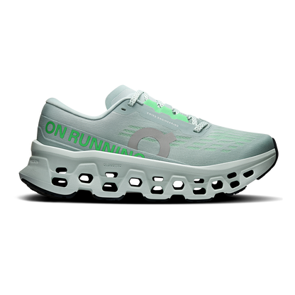 Tenis On Cloudmonster 3 Mujer - Azul arroyo / Blanco nieve - vista 1