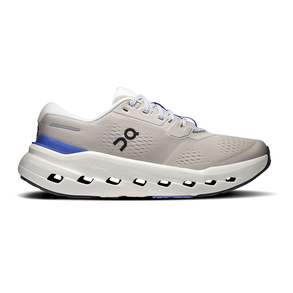 Tenis On Cloudrunner 3 Mujer - Perla / Azul marino - vista 1