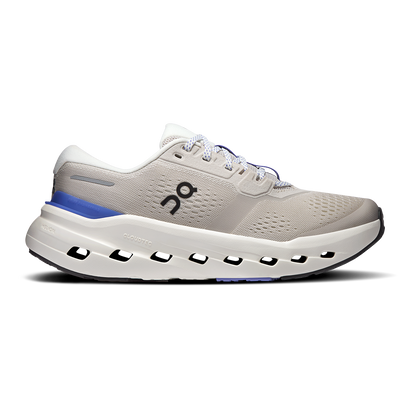 Tenis On Cloudrunner 3 Mujer - Perla / Azul marino - vista 1