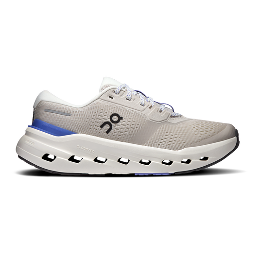 Tenis On Cloudrunner 3 Mujer - Perla / Azul marino - vista 1