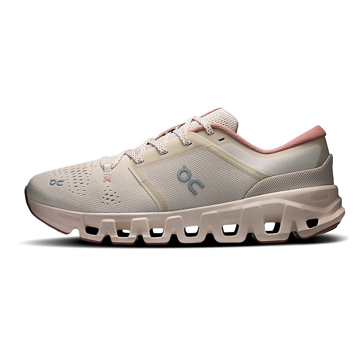 Tenis On Cloud X 5 Mujer - Perla / Beige ostra - vista 2