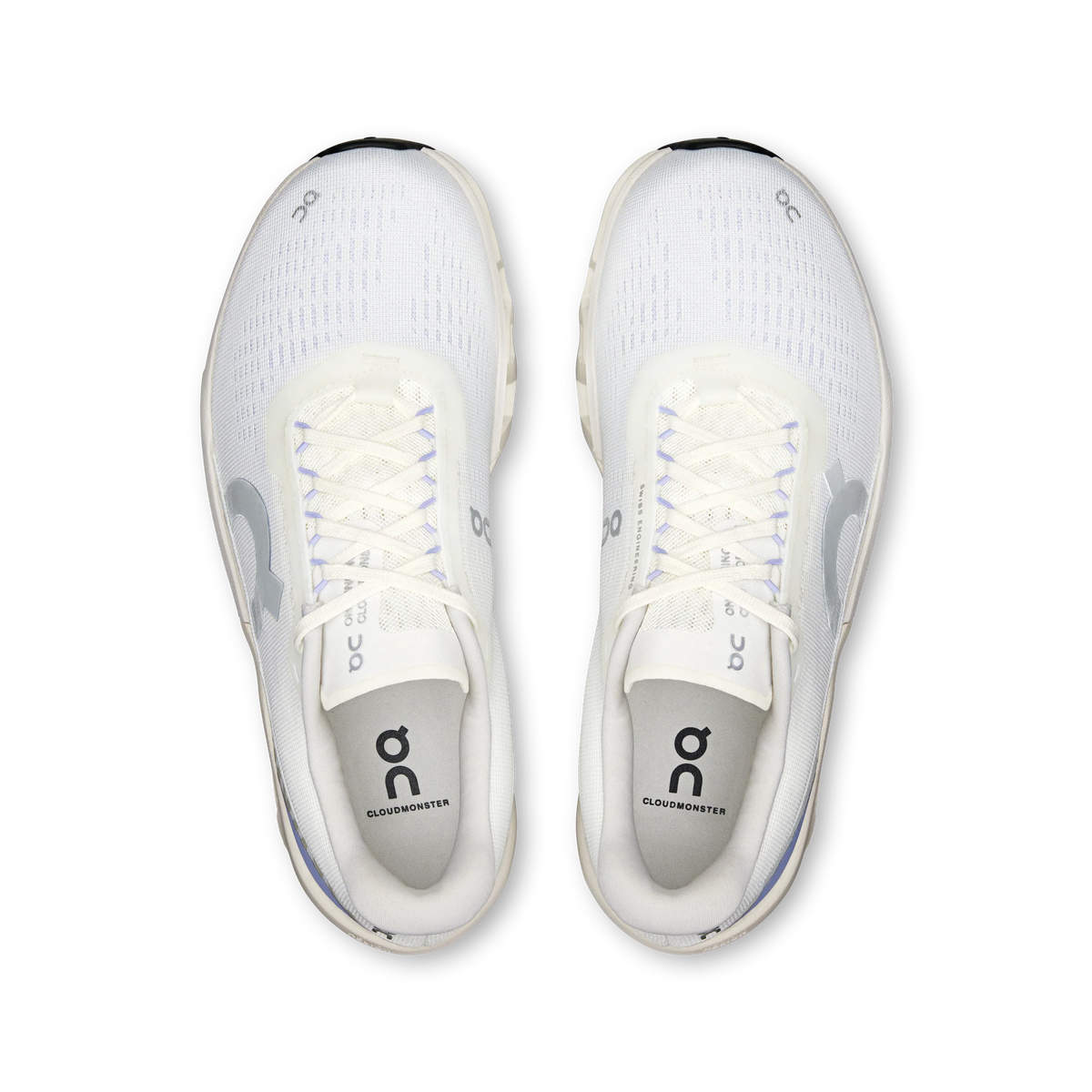 Tenis On Cloudmonster 2 - Marfil / Gris nube - Mujer - vista 2