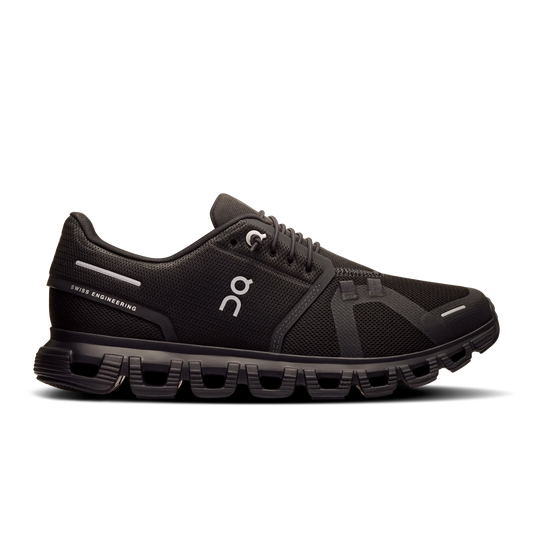 Tenis On Cloud 6 - Negro / Negro - Mujer - vista 1