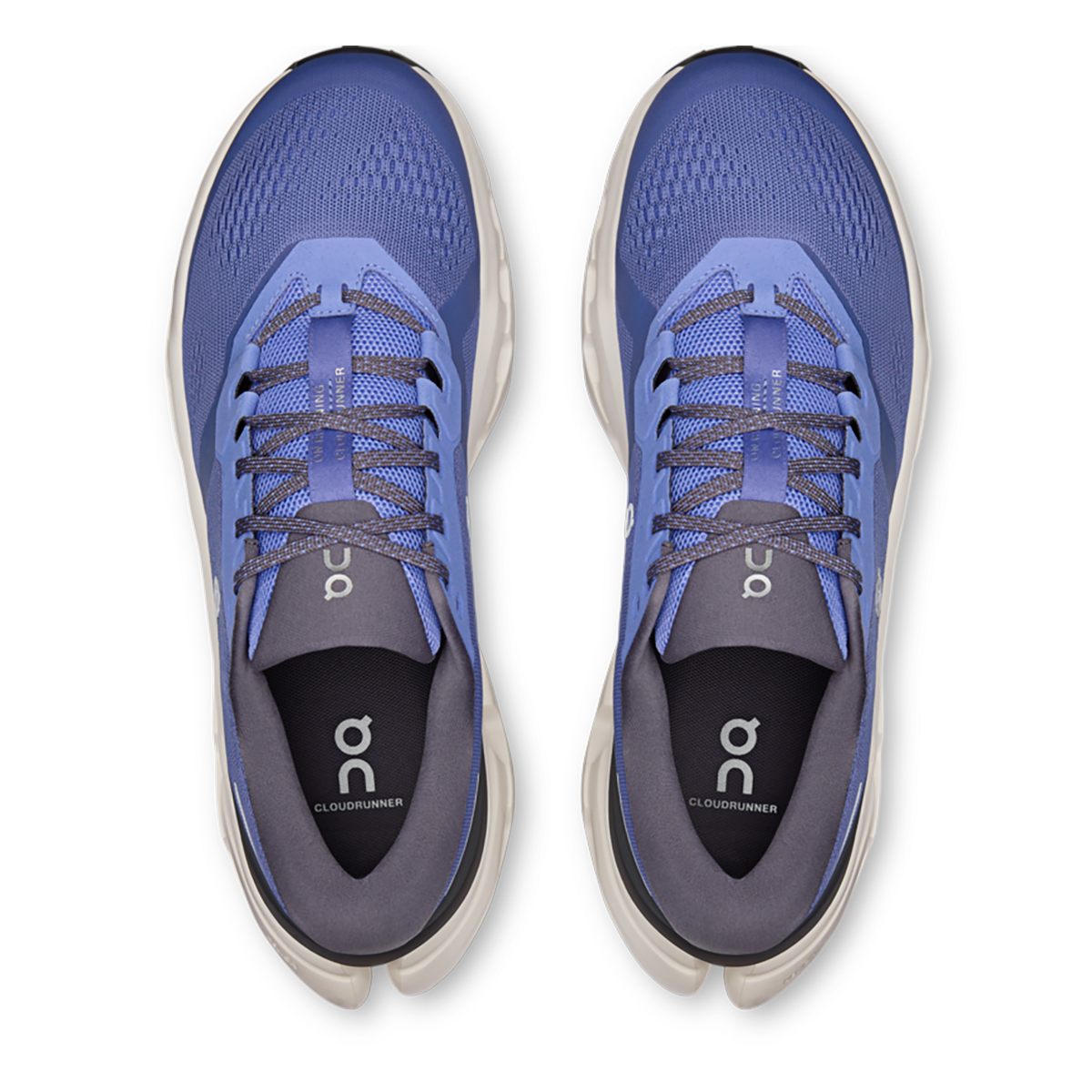 Tenis On Cloudrunner 3 Hombre - Azul marino / Marfil - vista 3