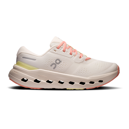 Tenis On Cloudrunner 3 Mujer - Marfil / Verde rocío - vista 1