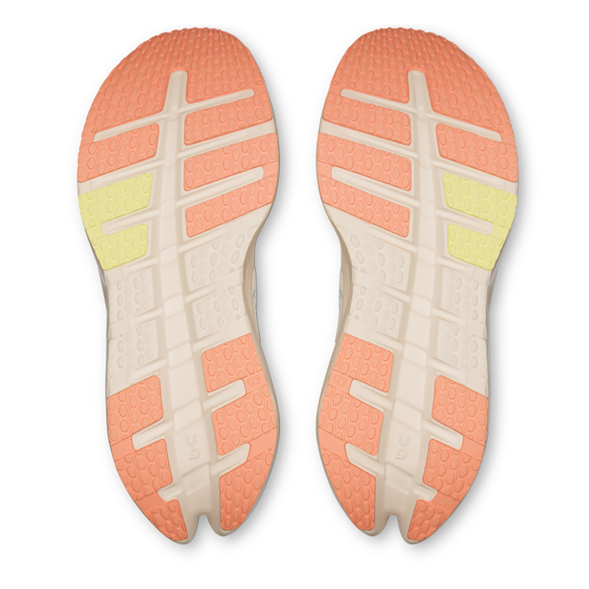 Tenis On Cloudrunner 3 Mujer - Marfil / Verde rocío - vista 4